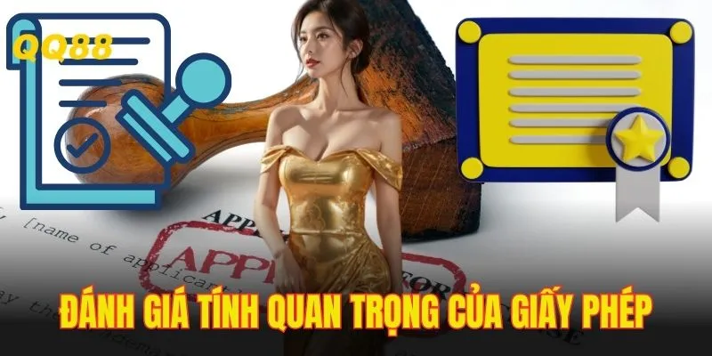 Giấy phép hoạt động QQ88 là minh chứng cho việc kinh doanh hợp pháp